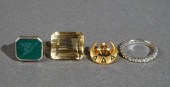 10-KARAT YELLOW-GOLD RING, A 1