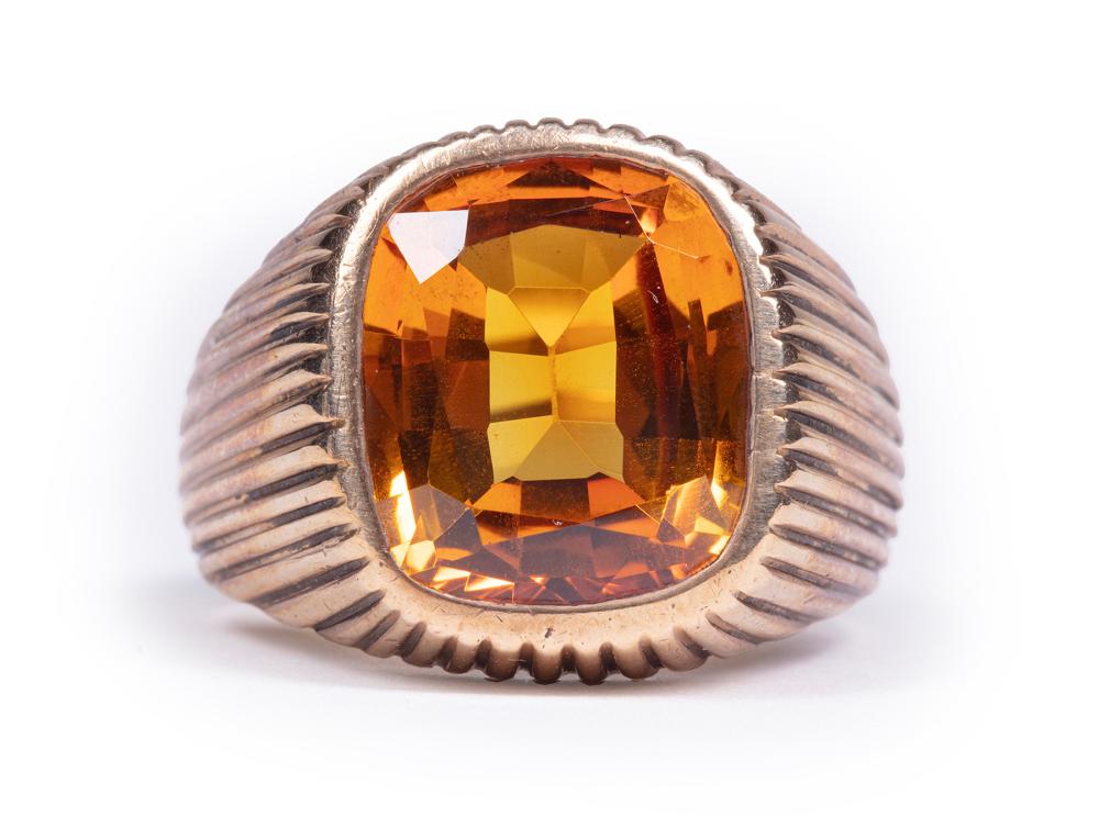 10 KT. YELLOW GOLD AND