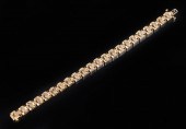 10 KT. YELLOW GOLD AND DIAMOND