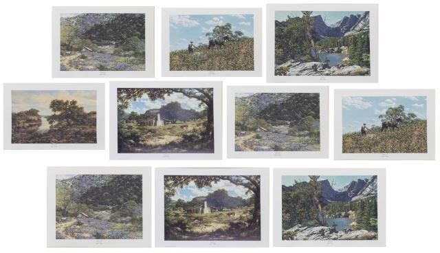 (10) LARRY DYKE (B.1942) SIGNED