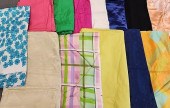 10 lbs of Vintage Silk And Sil