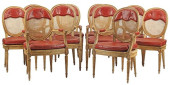 (10) LOUIS XVI STYLE CANE &AMP
