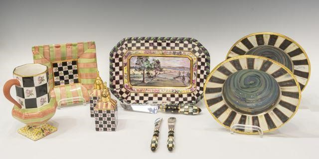 (10) MACKENZIE-CHILDS TABLEWARE,