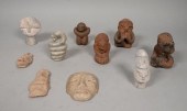 10 MESO-AMERICAN SMALL SCULPTU