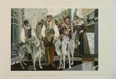 10 MISCELLANEOUS PRINTS OF DOG