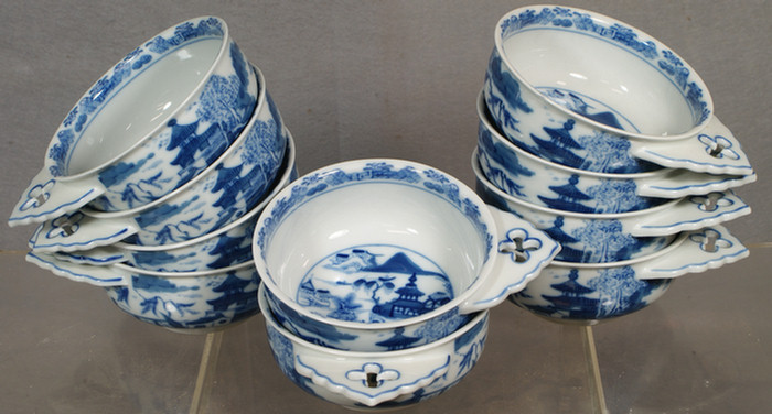 10 Mottahedeh blue canton