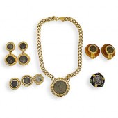 (10 PC) CINER GOLD TONE ROMAN