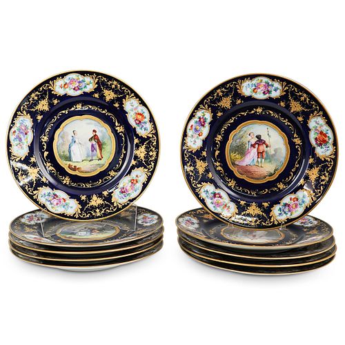 (10 PC) CZECH EPIAG ROYAL PORCELAIN