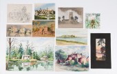 10 PC FLORIDA PAINTING/ART LOT