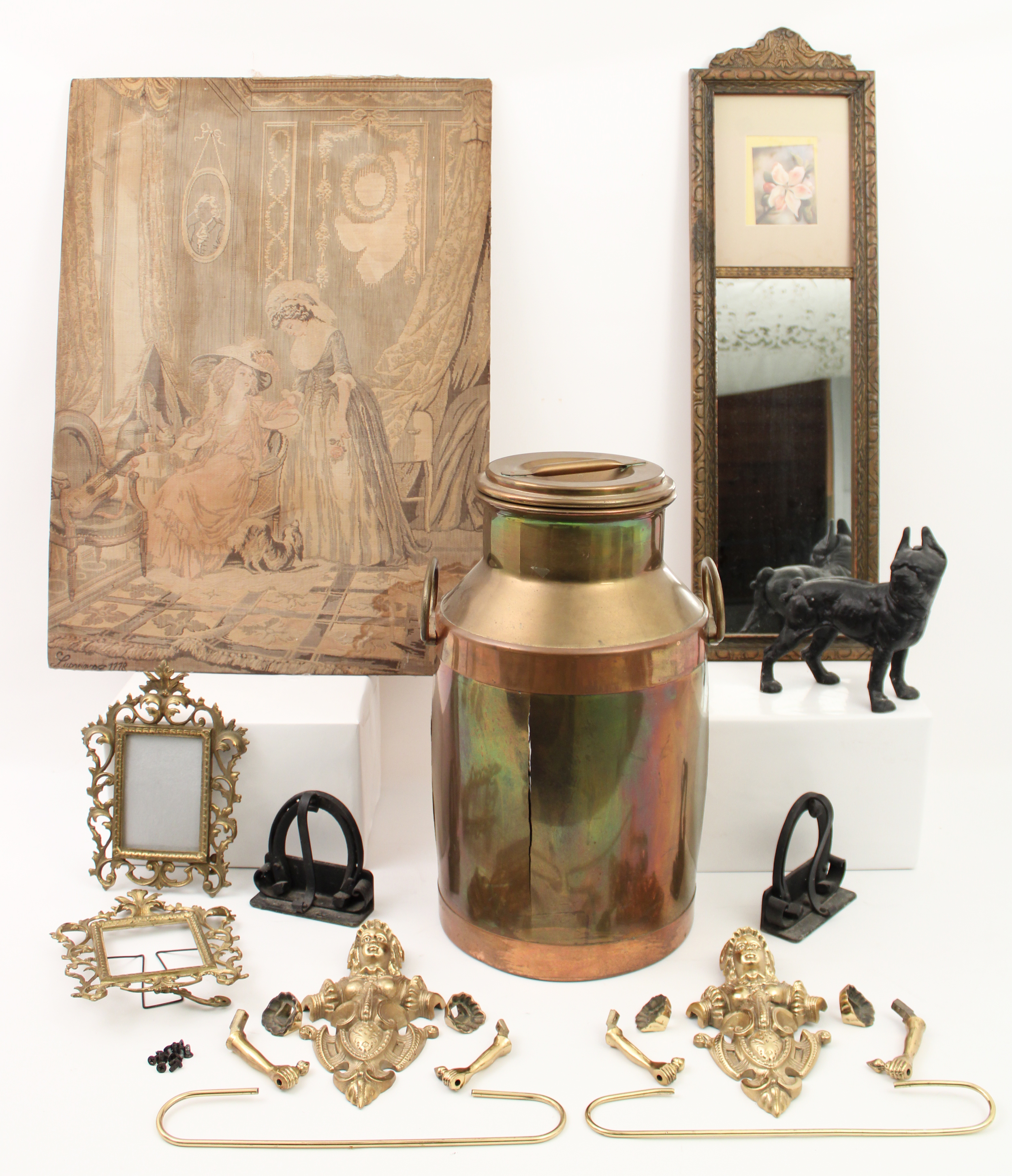 10 PC MISC. LOT OF DECORATIVE ITEMS
