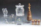 10 PC. MOSER, WATERFORD, & SWA
