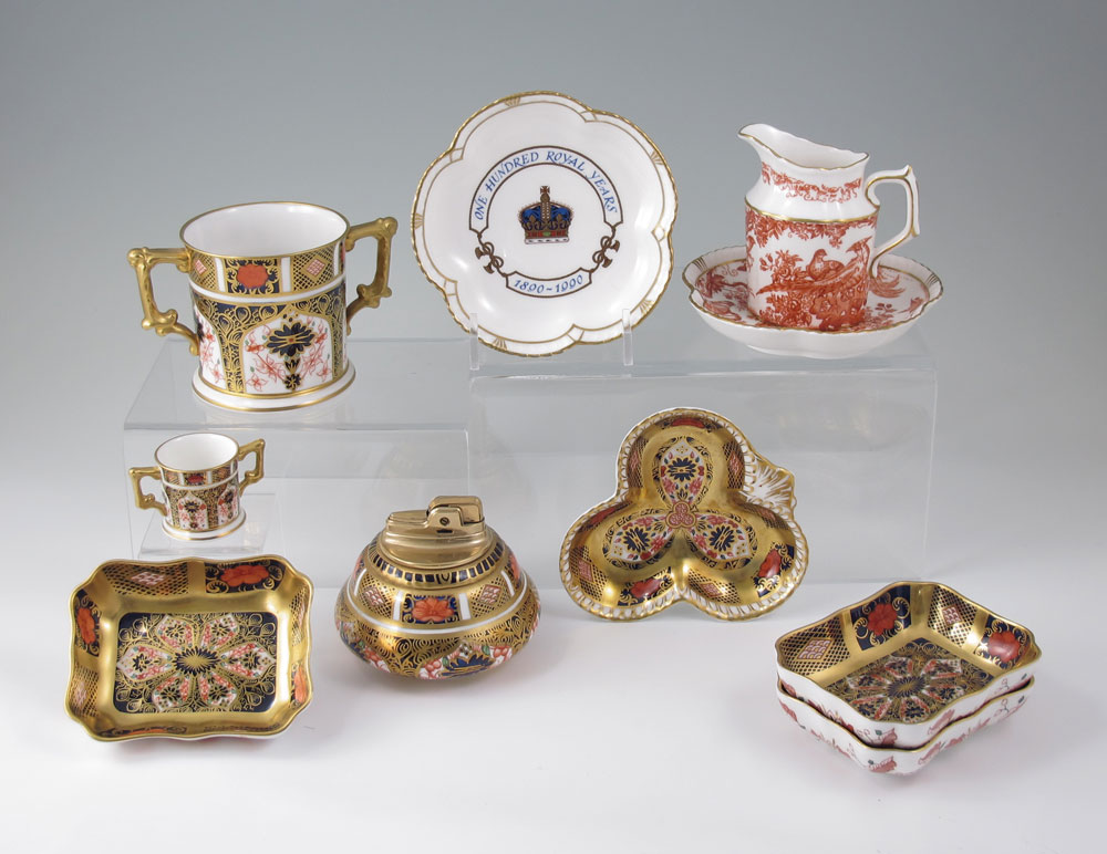 10 PC ROYAL CROWN DERBY FINE