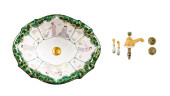 10 PC SHERLE WAGNER CHINOISERI