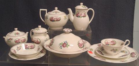 10 pc Wedgwood Clericy breakfast