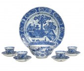 10 PCS. CHINESE BLUE & WHITE P