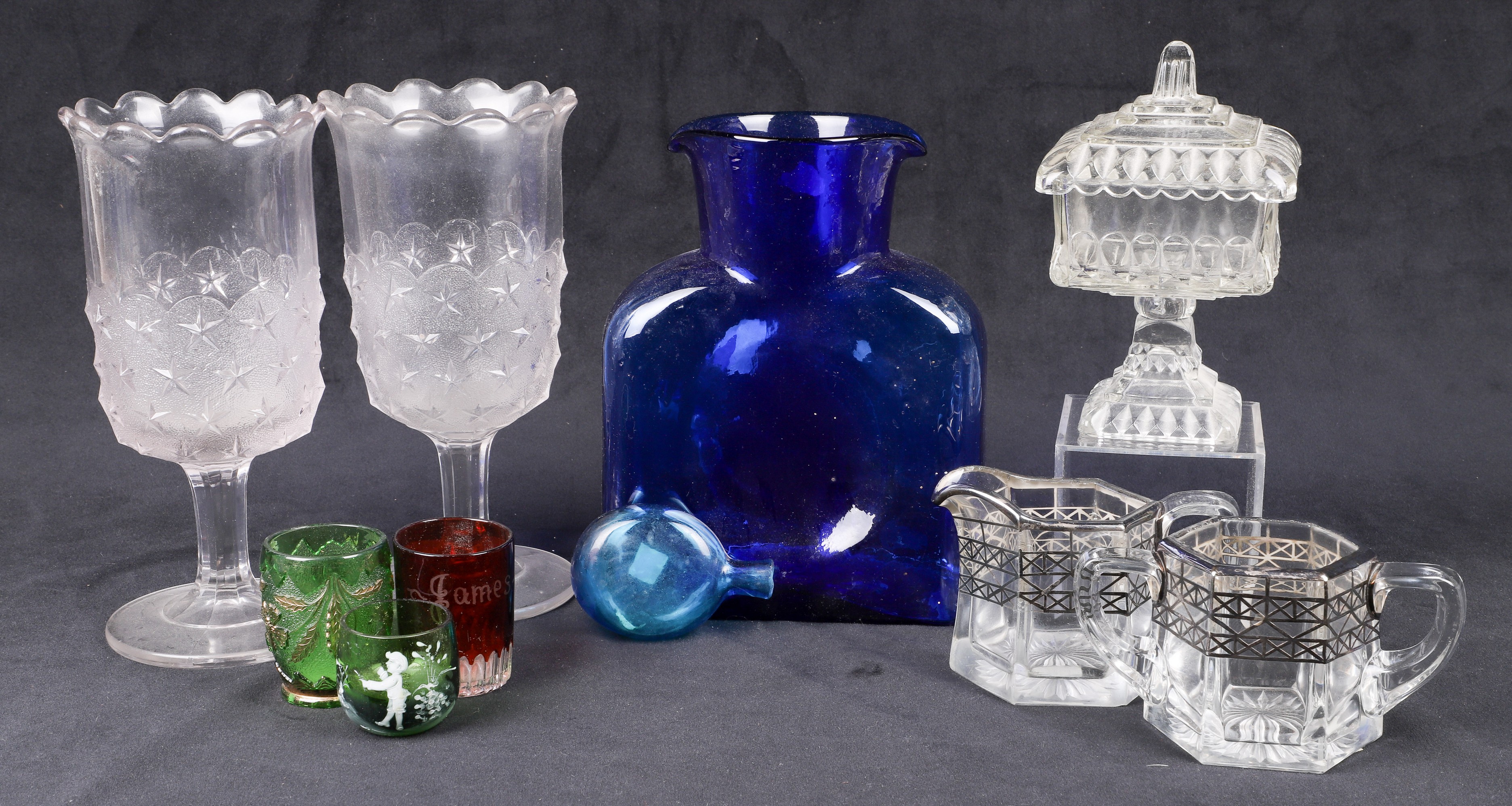 (10) Pcs glassware, c/o (2)