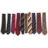 (10 PCS) GUCCI VINTAGE SILK NE
