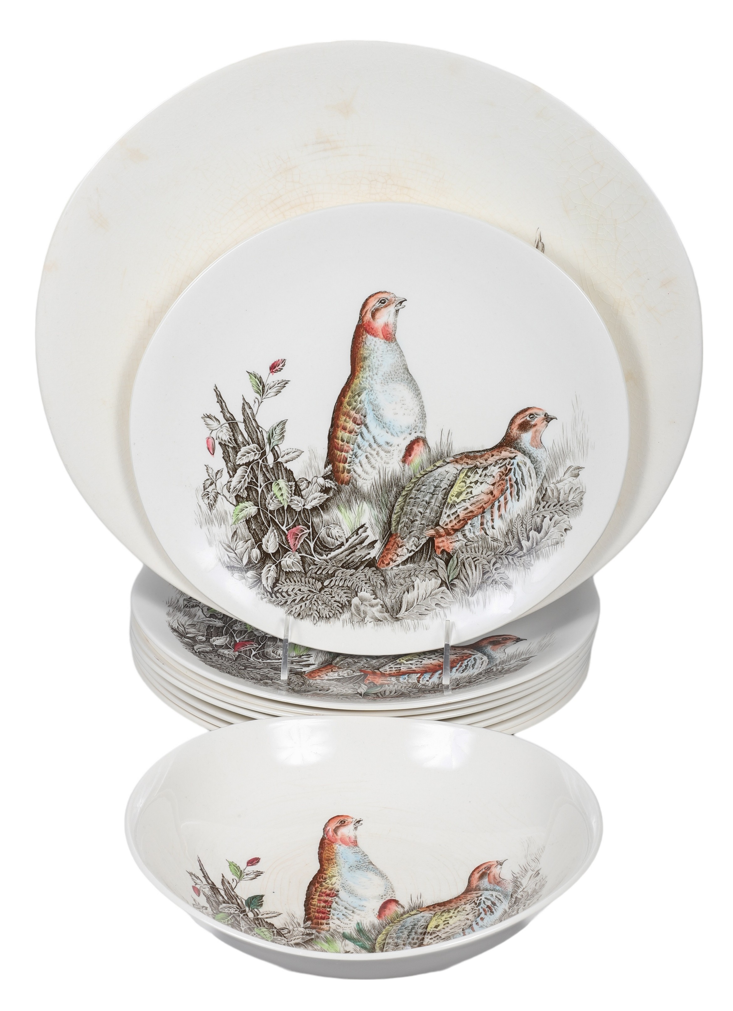 (10) Pcs Johnson Brothers porcelain