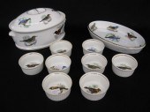 10 pcs. Lourioux French Porcel
