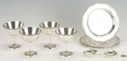 10 PCS. MEXICAN STERLING DESSERT