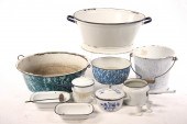 (10) PCS MISC ENAMELED TINWARE
