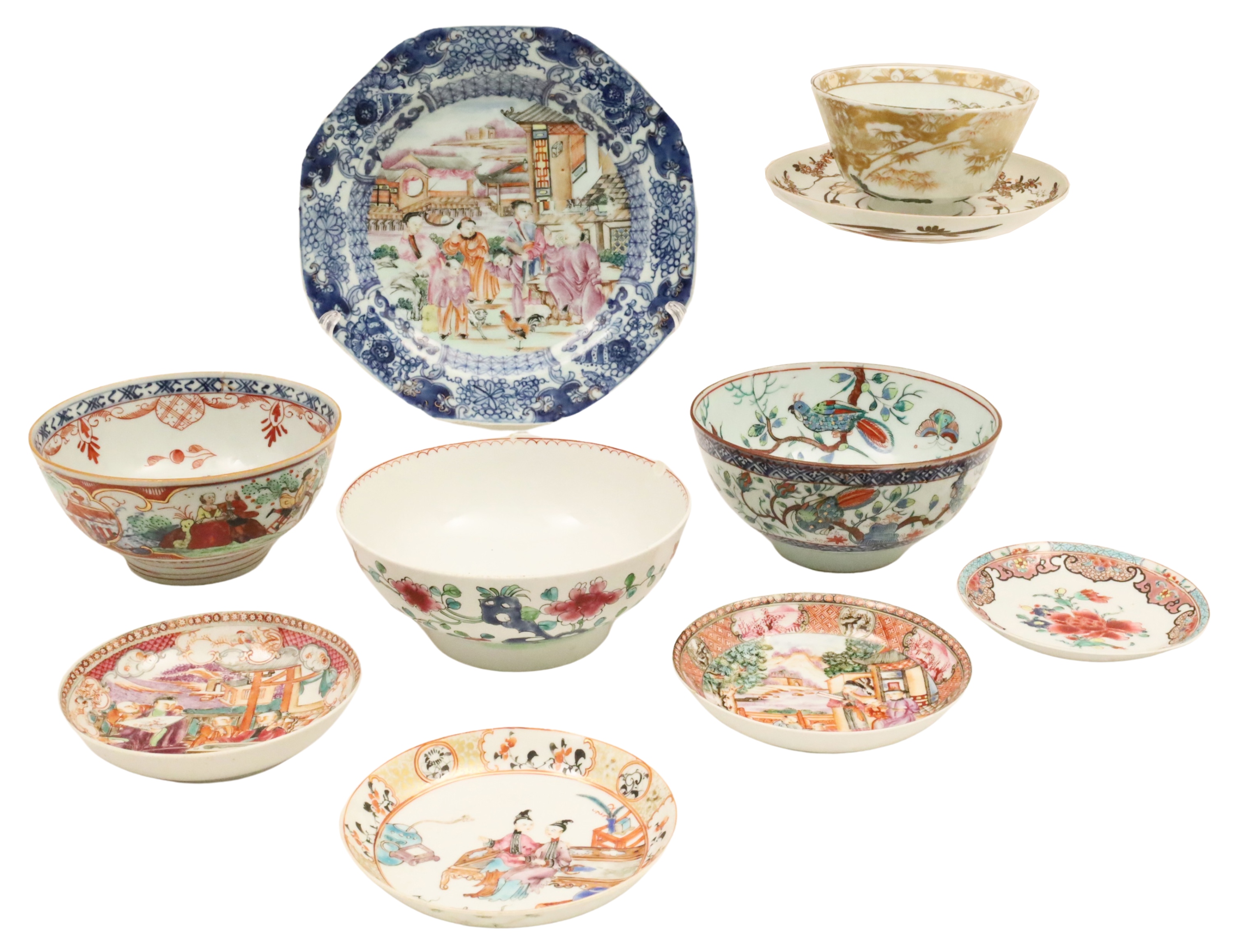 10 PCS OF CHINESE PORCELAIN A