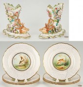 10 PCS OF ENGLISH PORCELAIN IN