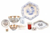 (10) Pcs porcelain, c/o Porsgr