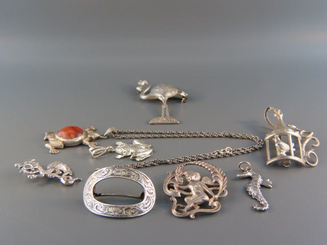 10 pcs. Sterling Silver Jewelry