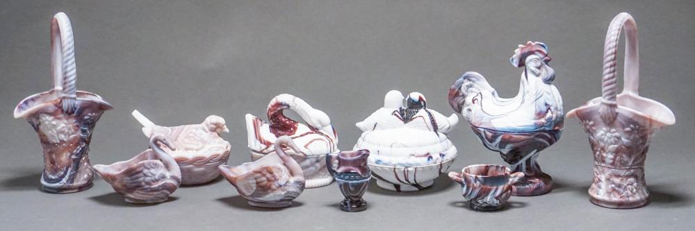 10-PIECE ASSORTED MOLDED