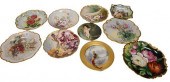 10 PIECE LOT OF HAND PAINTED P