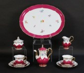 10 PIECE MEISSEN PORCELAIN DES