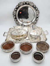 10 PIECE STERLING PLATE LOT10