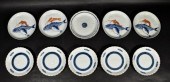 10 PIECES JAPANESE PORCELAIN10