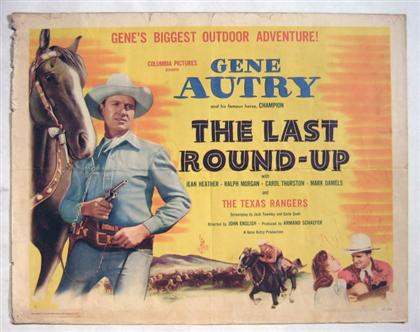 10 pieces.  Movie Posters. (Western