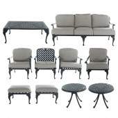 10 PIECES OF SUNBRELLA PATIO F
