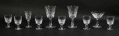 10 PIECES WATERFORD CRYSTAL ST