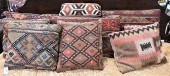 10 PILLOWS MADE OF ORIENTAL BA