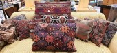 10 PILLOWS MADE OF ORIENTAL BA