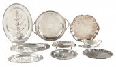 (10) Psc Silver plate, c/o Wm