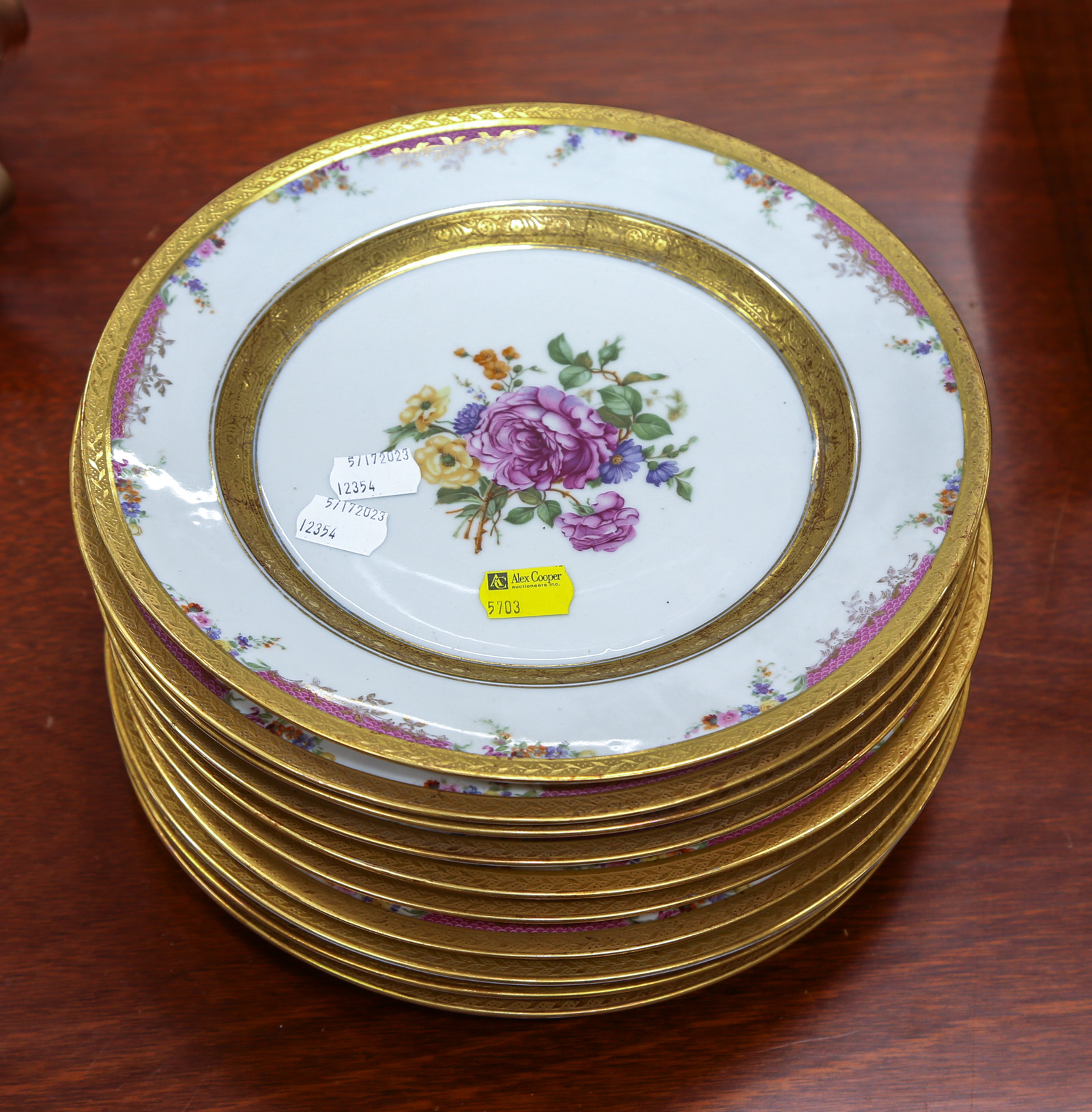 10 ROSENTHAL "QUEENS ROSE" DINNER