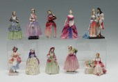 10 ROYAL DOULTON LADY FIGURINE