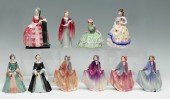 10 ROYAL DOULTON LADY FIGURINE