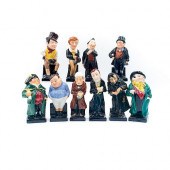 10 ROYAL DOULTON MINIATURE FIG