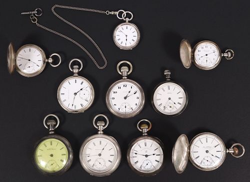 (10) SILVER-CASED HUNTER &AMP; OPEN