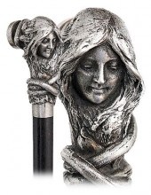 10. SILVER FIGURAL ART NOUVEAU