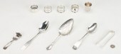 10 SILVER ITEMS, INCL. ENGLISH