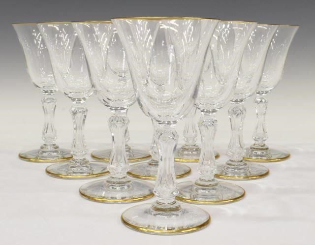 (10) ST LOUIS LOZERE GOLD CRYSTAL