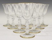 (10) ST LOUIS LOZERE GOLD CRYS