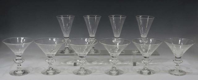 (10) STEUBEN ART GLASS TRUMPET 7737